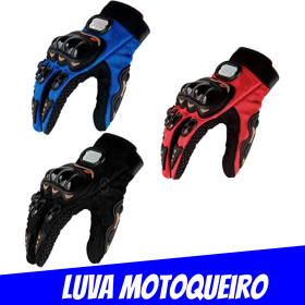 🧤 Luva Motoqueiro Motocross Sport Motociclista Com Proteção _ AU43