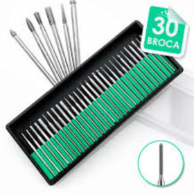 Kit de 30 Brocas para Lixa Elétrica _ BE04