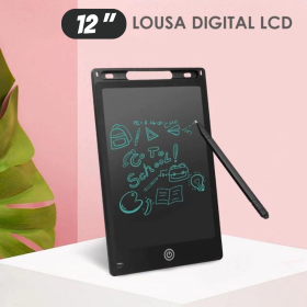 Lousa Digital 12 Pol LCD Tablet Infantil Escrita E Desenho _ IF23