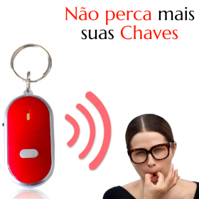 Chaveiro Anti-Perda Chaves (basta Assobiar) Localizador _ CS01