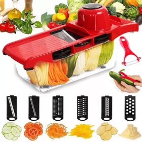 Fatiador Cortador De Legumes 6 Em 1 Mandoline Slicer Nicer _ CS428