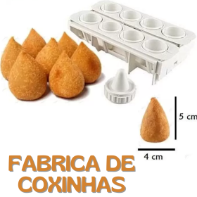 Fábrica de Coxinha Salgados Prático e Fácil  _ CS05