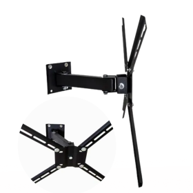 Suporte Articulado para TV 10' a 43' – Fixação na Parede com Mobilidade _ CS202