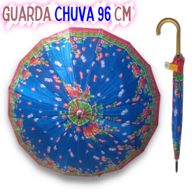 🌈 Guarda Chuva Sombrinha Colorido Feminino 96cm - CS523