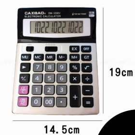 Calculadora Digital LCD 12 Dígitos _ EL06 🖩