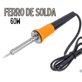 Ferro Solda 60w 220v Profissional - Barcelona _ FE105