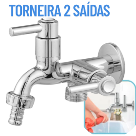 Torneira ABS Para Tanque e Máquina de Lavar Acionamento Rapido _ CS120
