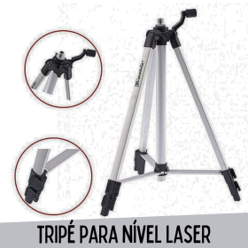 Tripé MTX Para Nível a Laser 45x125cm Sua Obra Alinhada _ FE81