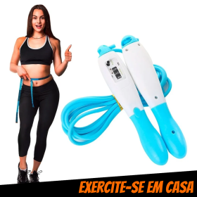 Corda De Pular Cross Fit Com Contador Profissional _ ES68