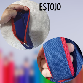 Mochila Escolar Acolchoada com Compartimento para Notebook + Estojo _ IF32