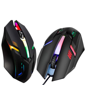 Mouse Gamer USB Led RGB 1200DPI- MS-62 NoteBook PC _ EL02