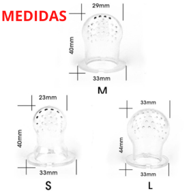 Chupeta Mordedor para Bebês Alimentador: Frutas Legumes de Silicone Sem BPA _ IF10