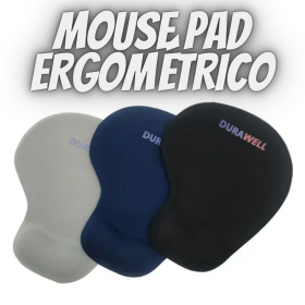 Mouse Pad Ergonômico Apoio de Pulso H-02 - Dura Well _ EL91