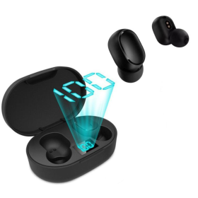 ﻿🎧 Fone de Ouvido Sem Fio TWS Bluetooth 5.0 – Cor Preto - EL07