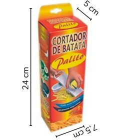 Cortador Fatiador Batata Palito e Legumes Picador Keita _ CS268