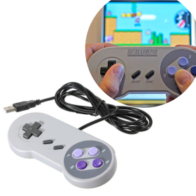 Controle Super Nintendo USB PC Snes Joystick 🎮 _ EL101