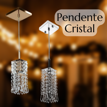 Lustre Pendente Clearcrillic Cristal Acrílico _ CS317