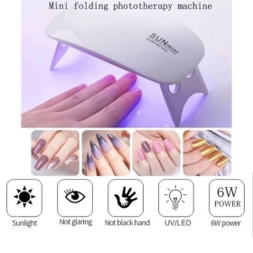 Mini Cabine Led 6w para Unha Gel Estufa _ BE39 💅✨