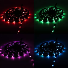 Fita Led 5050 Rgb Usb 5m 30 Leds Ritmo Musical Controle App _ CS163