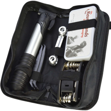 Kit Ferramentas Bike Chaves Remendo Reparo Pneu Bolsa Quadro _ ES36