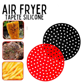 Protetor de Silicone Redondo Para Fritadeira Airfryer, Microondas, Forno 19cm _ CS531