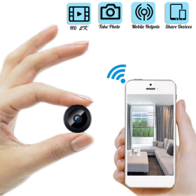 📷 Mini Camera Espiã Wifi com Sensor e Visão Noturna - CS101 📷