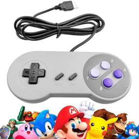 Controle Super Nintendo USB PC Snes Joystick 🎮 _ EL101