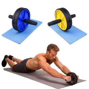 Roda Abdominal e Lombar com Tapete Exercício Funcional _ ES20