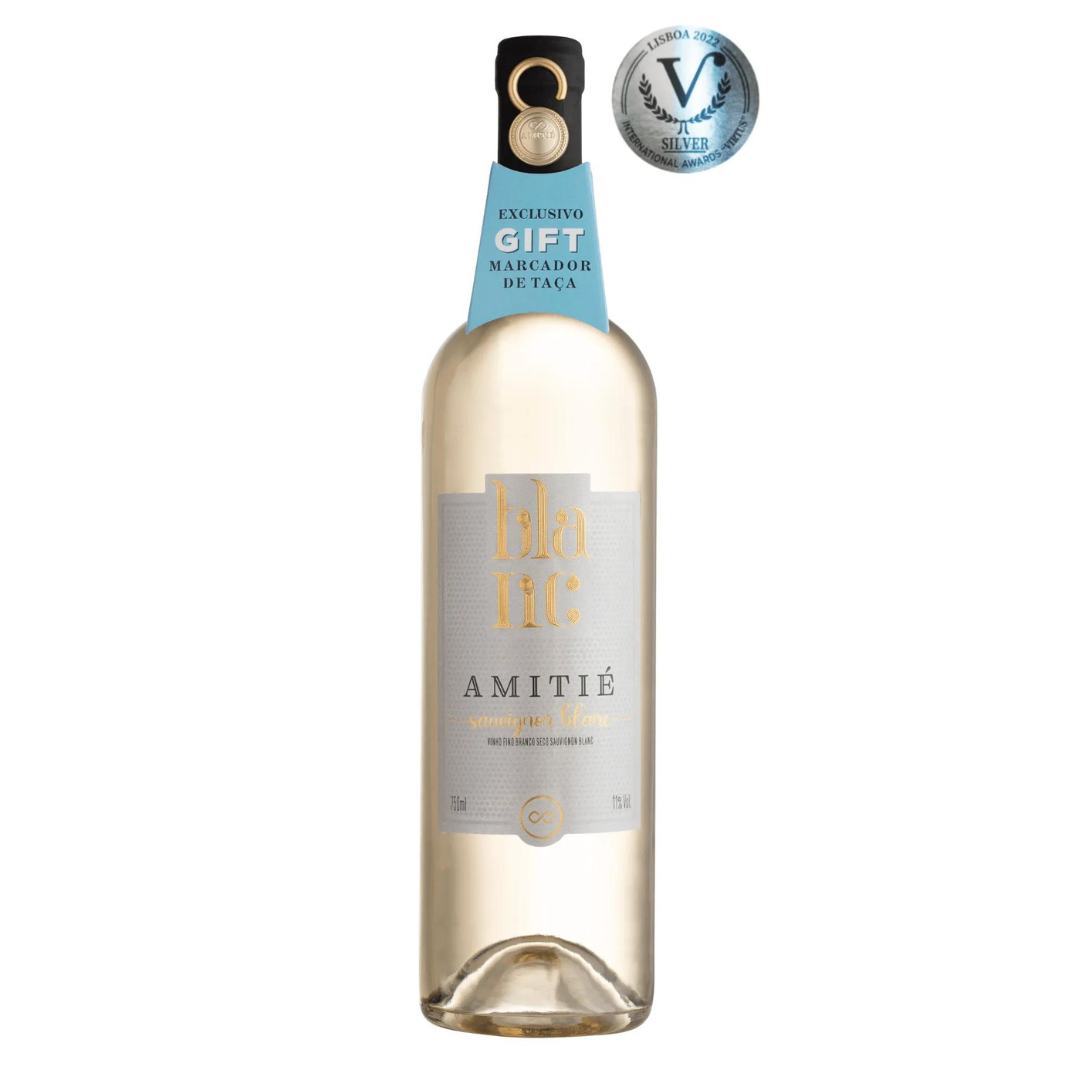 Vinho Fino Branco Seco Sauvignon Blanc Amitie 750 ml