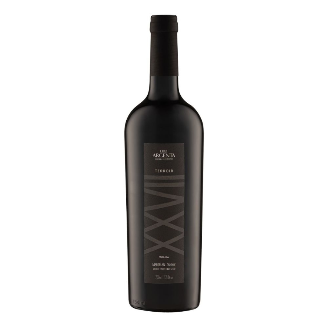 Vinho Fino Tinto Marselan Tannat Terroior XXVII Luiz Argenta 750 ml