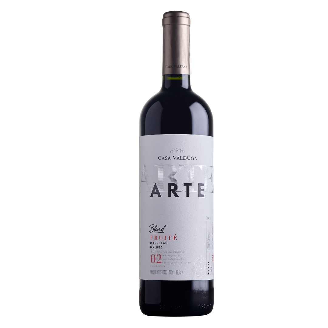 Vinho Fino Tinto Seco Arte Blend Fruite Casa Valduga 750 ml