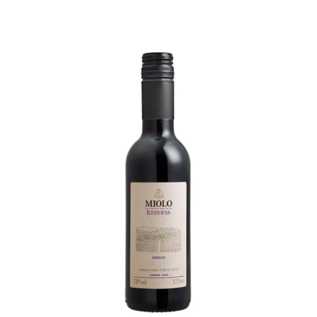 Vinho Fino Tinto Seco Reserva Merlot Miolo 375 ml.