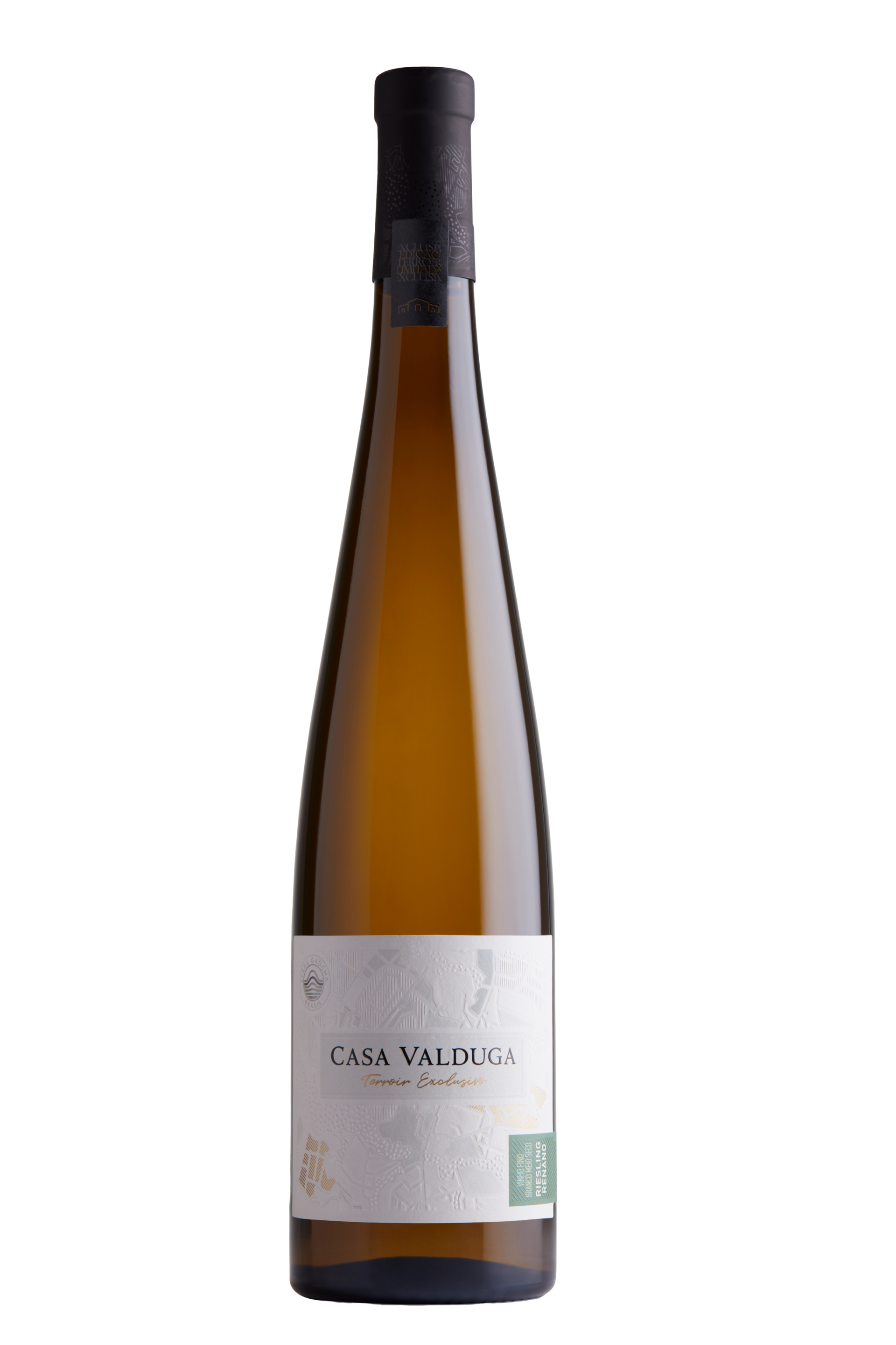 Vinho Fino Meio Seco Riesling Renano Terroir Exclusivo Casa Valduga 750 ml