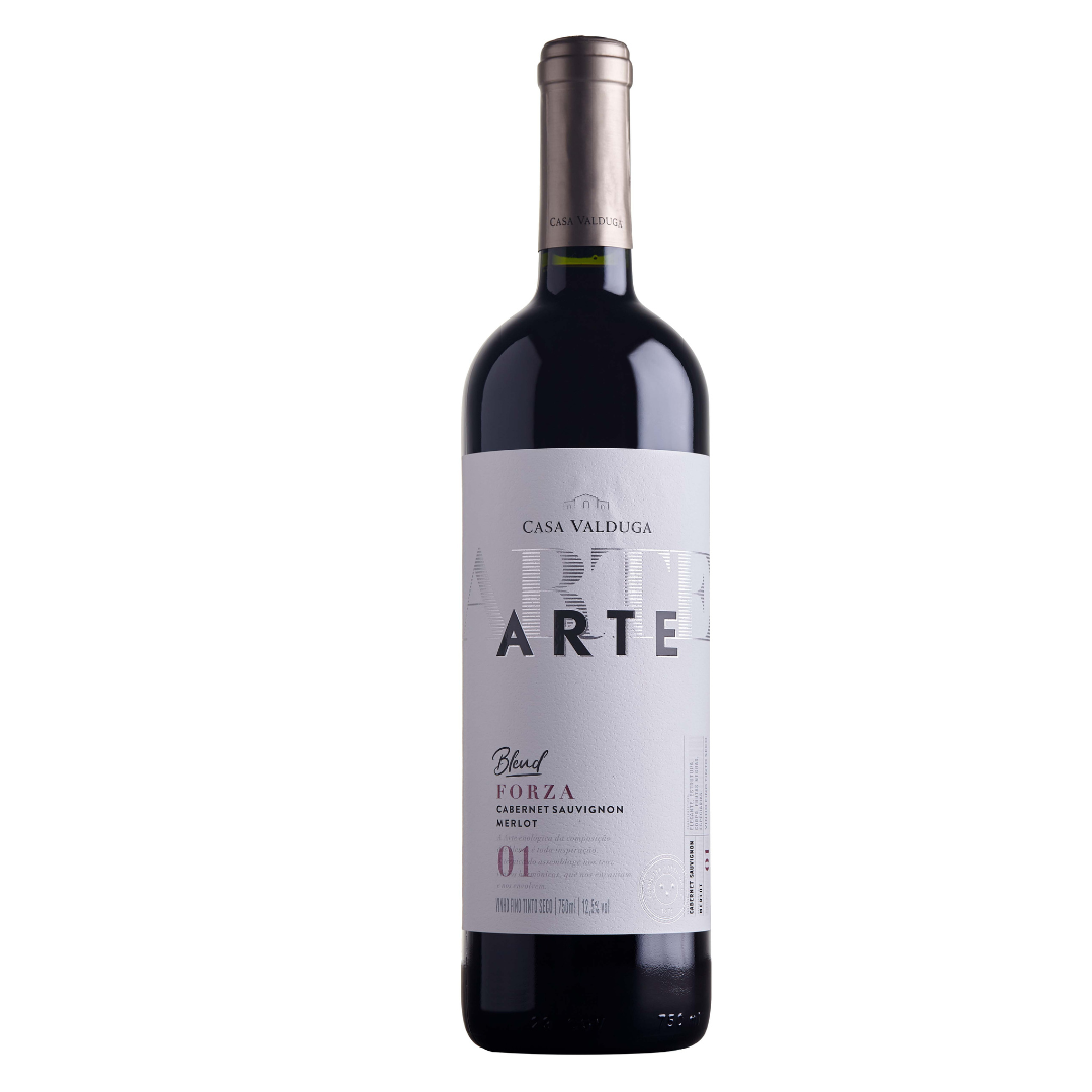 Vinho Fino Tinto Seco Arte Blend Forza Casa Valduga 750 ml