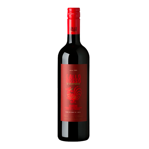 Vinho Tinto Suave Gallo Rosso Di Venturini 750 ml