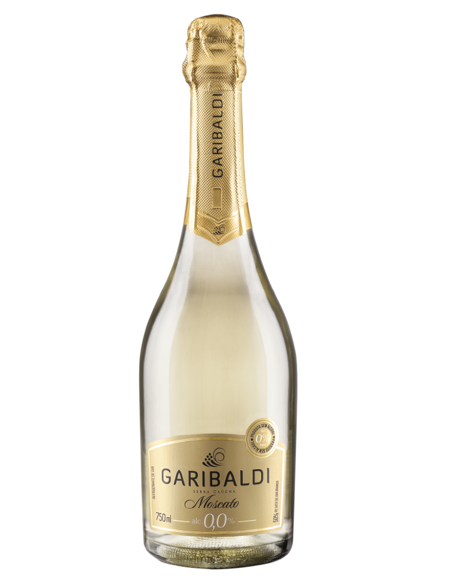 Espumante Moscato Zero Alcool Vinicola Garibaldi 750ml