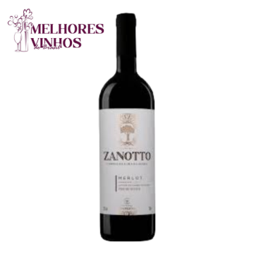 Vinho Fino Tinto Seco Merlot Zanotto 750 ml