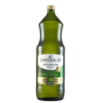 Suco de Uva Branco 1,5L Vinícola Garibaldi 