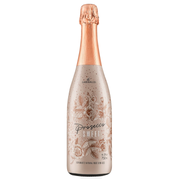 Espumante Natural Rose Demi Sec Sweet Vinic Garibaldi 750ml