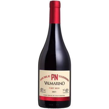 Vinho Fino Tinto Seco Double Terroir Pinot Noir Valmarino 750 ml