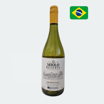 Vinho Fino Branco Seco Chardonnay Reserva Miolo 750 ml