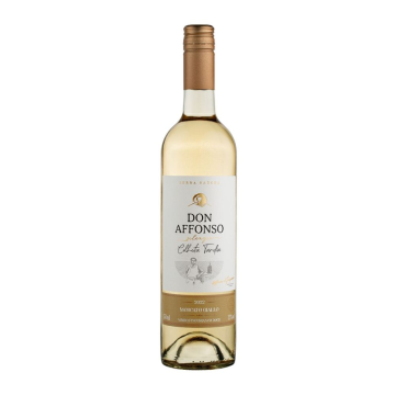Vinho Fino Branco Doce Colheita tardia Dom Affonso 750 ml.