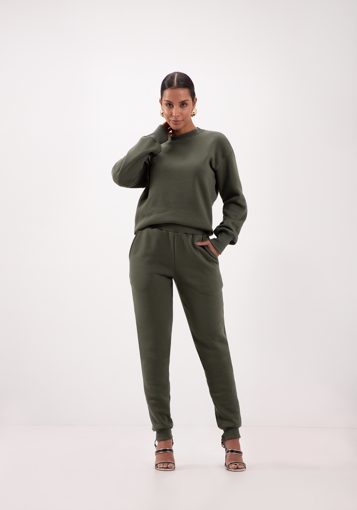 CALÇA DE MOLETOM PELUCIADA LUNENDER 00695