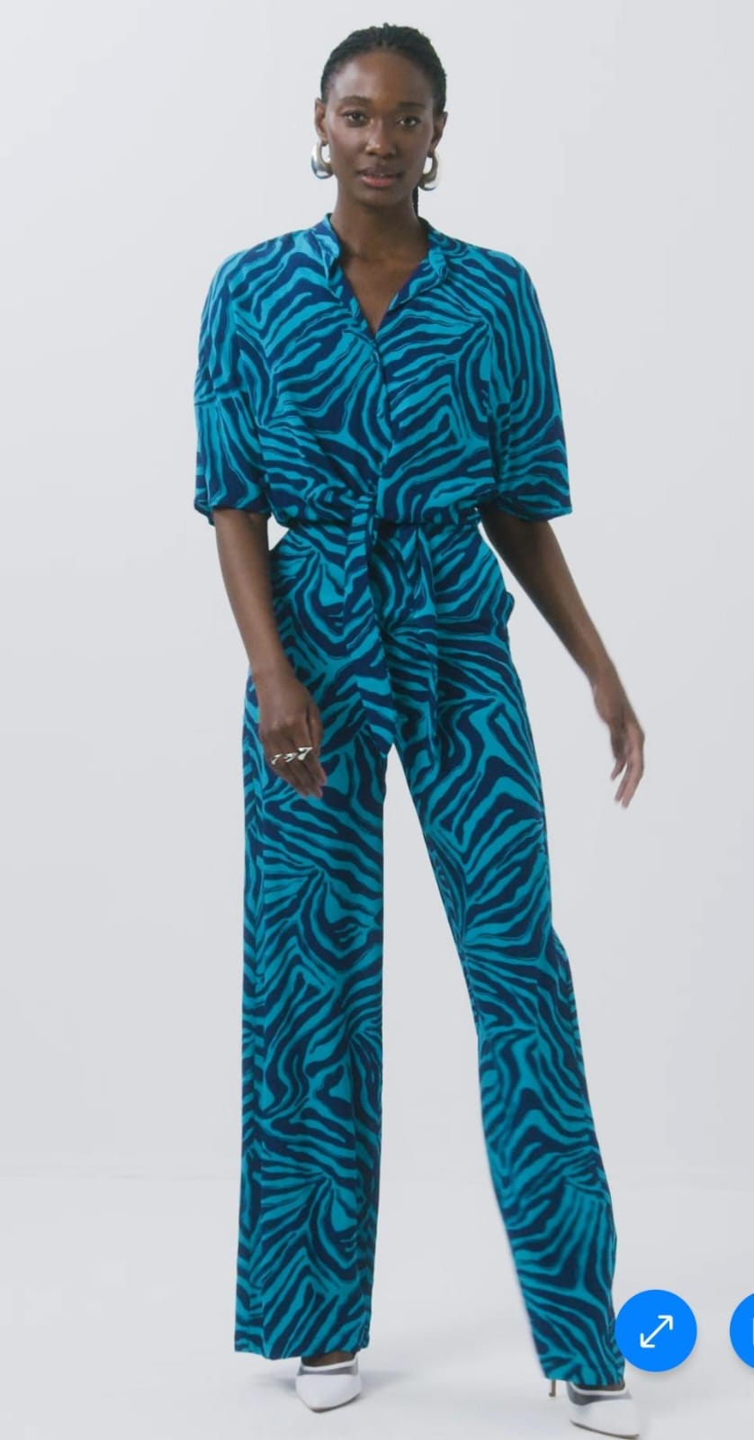 CALÇA RETA EM VISCOSE DIMY CAL33652