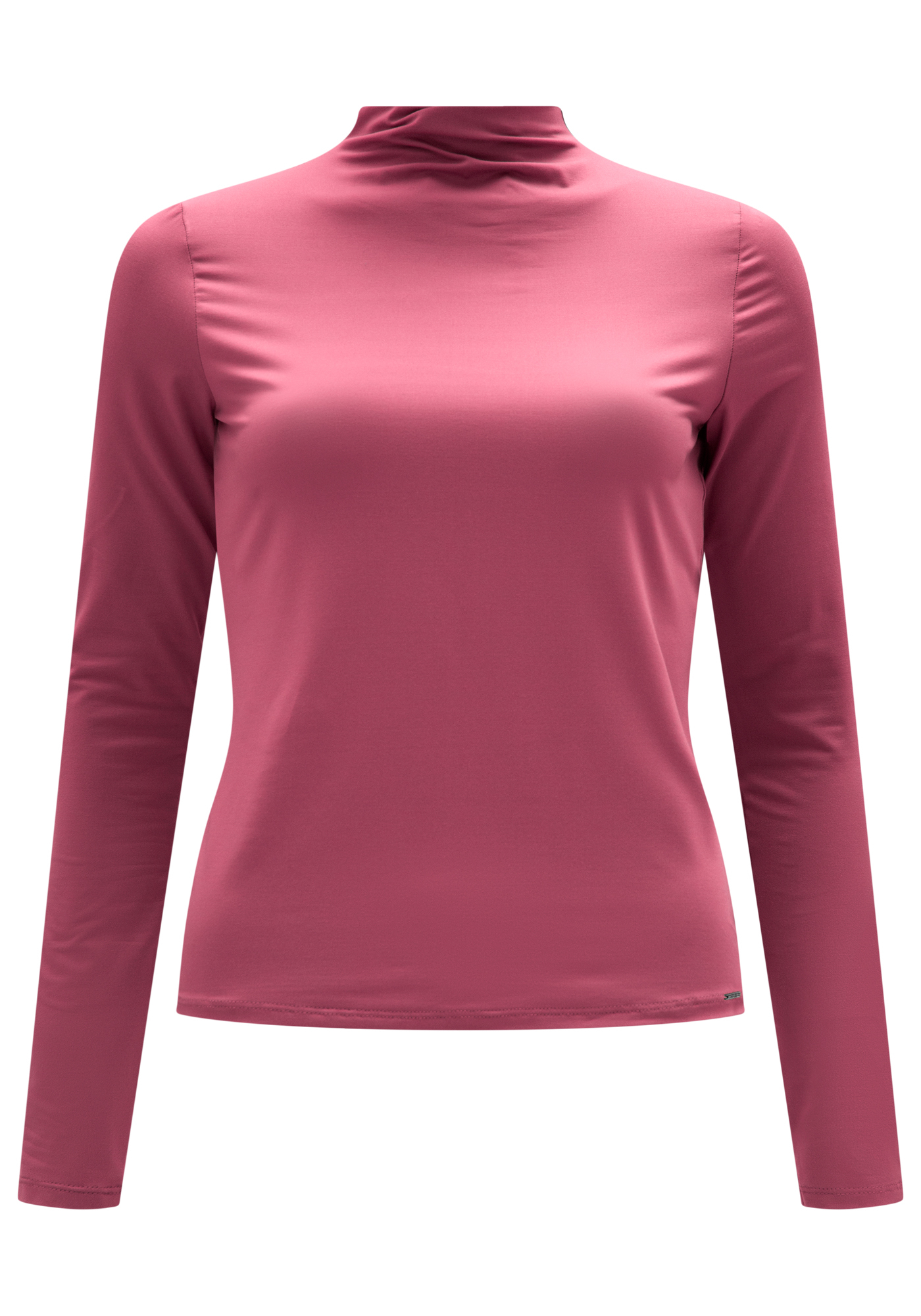 BLUSA BÁSICA PELE DE PÊSSEGO GOLA ALTA LUNENDER 00630