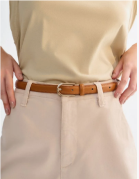 Kit Cinto Feminino Marrom E Preto Lez a Lez 142AL