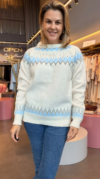 Blusa de Tricot New Open 