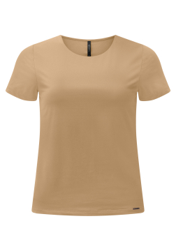 BLUSA MANGA CURTA PELE DE PÊSSEGO LUNENDER C5106