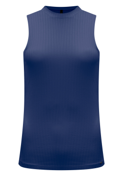 Blusa Regata Básica Em Malha Canelada Lunender 00361