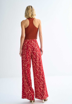 CAL&Ccedil;A PANTALONA EM CHIFON LEZ A LEZ 3176E